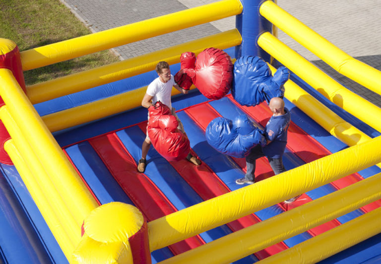 SLIDE & BOUNCY CASTLE