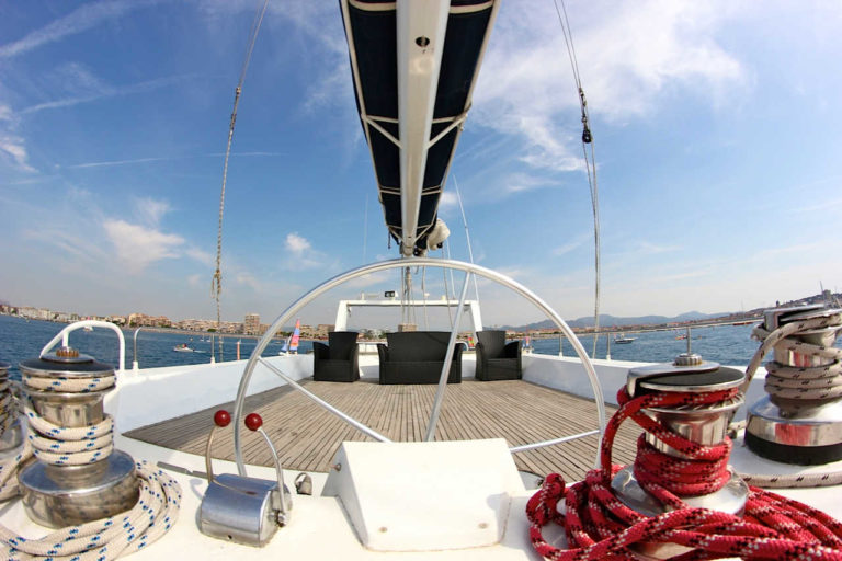 Giant Catamaran for kids birthday in Monaco