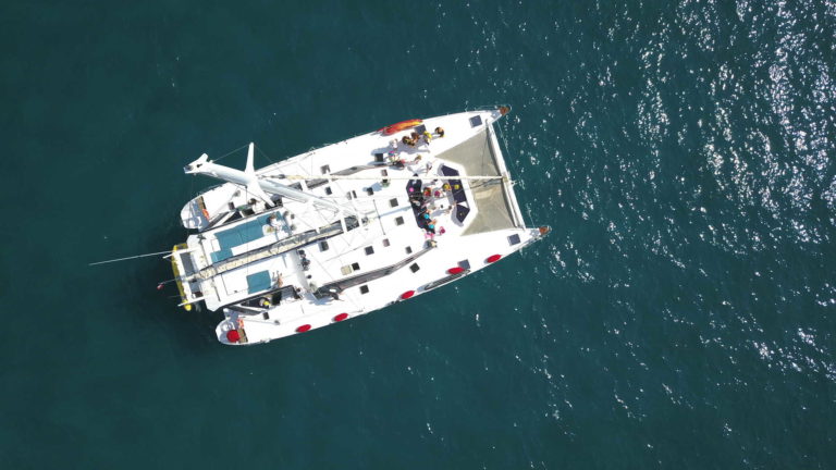 Giant Catamaran for kids birthday in Monaco